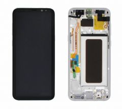 Genuine Samsung Galaxy S8+ SM-G955 Silver LCD Screen & Digitizer - GH97-20470B