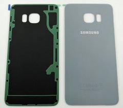 Genuine Samsung Galaxy S6 Edge+ G928F SIlver Rear / Battery Cover with Adhesive - GH82-10336D