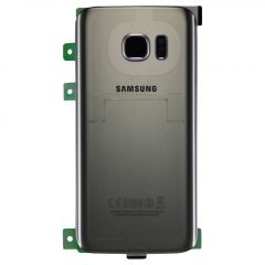 Genuine Samsung Galaxy S7 G930 Silver Battery Cover & Adhesive - GH82-11384B
