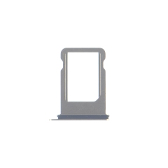 iPhone X Sim Card Tray in Silver - 5501201823148