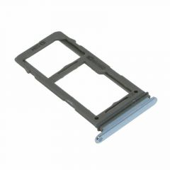 Samsung Galaxy S10E G970 - Replacement Sim & SD Card Tray Prism Blue OEM - 400000433