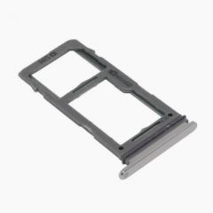 Samsung Galaxy S10E G970 - Replacement Sim & SD Card Tray Prism Silver OEM - 400000431