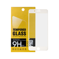 iPhone 8/7/6S Matte Screen Protector Tempered Glass (2.5D) (WHITE)