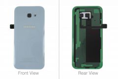 Genuine Samsung Galaxy A5 2017 A520 Blue Glass Rear Battery Cover - GH82-13638C