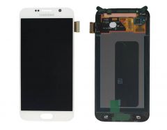 Genuine Samsung Galaxy S6 G920 White LCD Screen & Digitizer - GH97-17260B