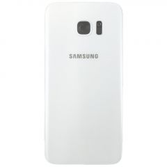 Genuine Samsung Galaxy S7 Edge G935 White Battery Cover & Adhesive - GH82-11346D