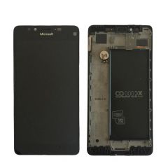 Nokia Lumia 950 LCD Black With Frame OEM - 5508211532455